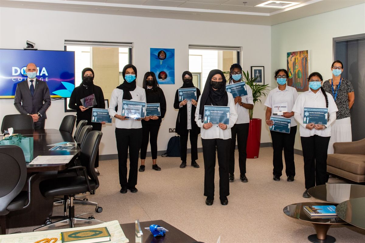 Doha College takes first, second and third place at GEMSMED 2021