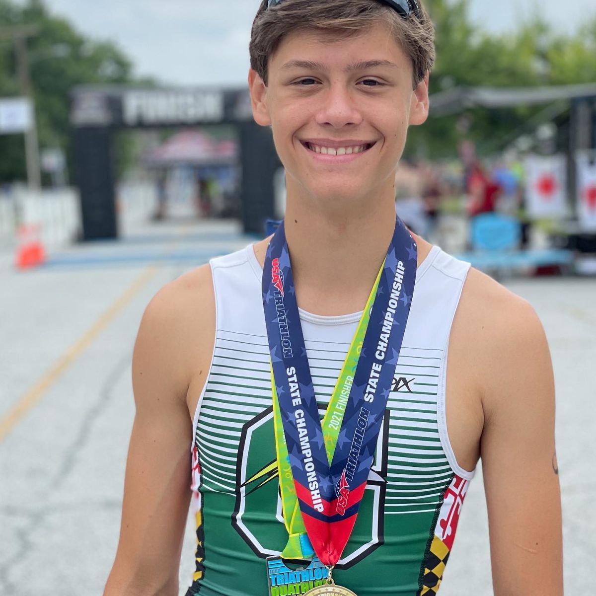 The Year-Round Athlete: Colin Hallmark ’24 wins gold in both TRI and ...