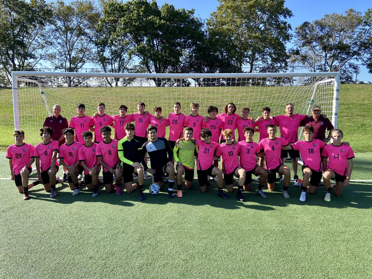 Youth football team plays for breast cancer awareness