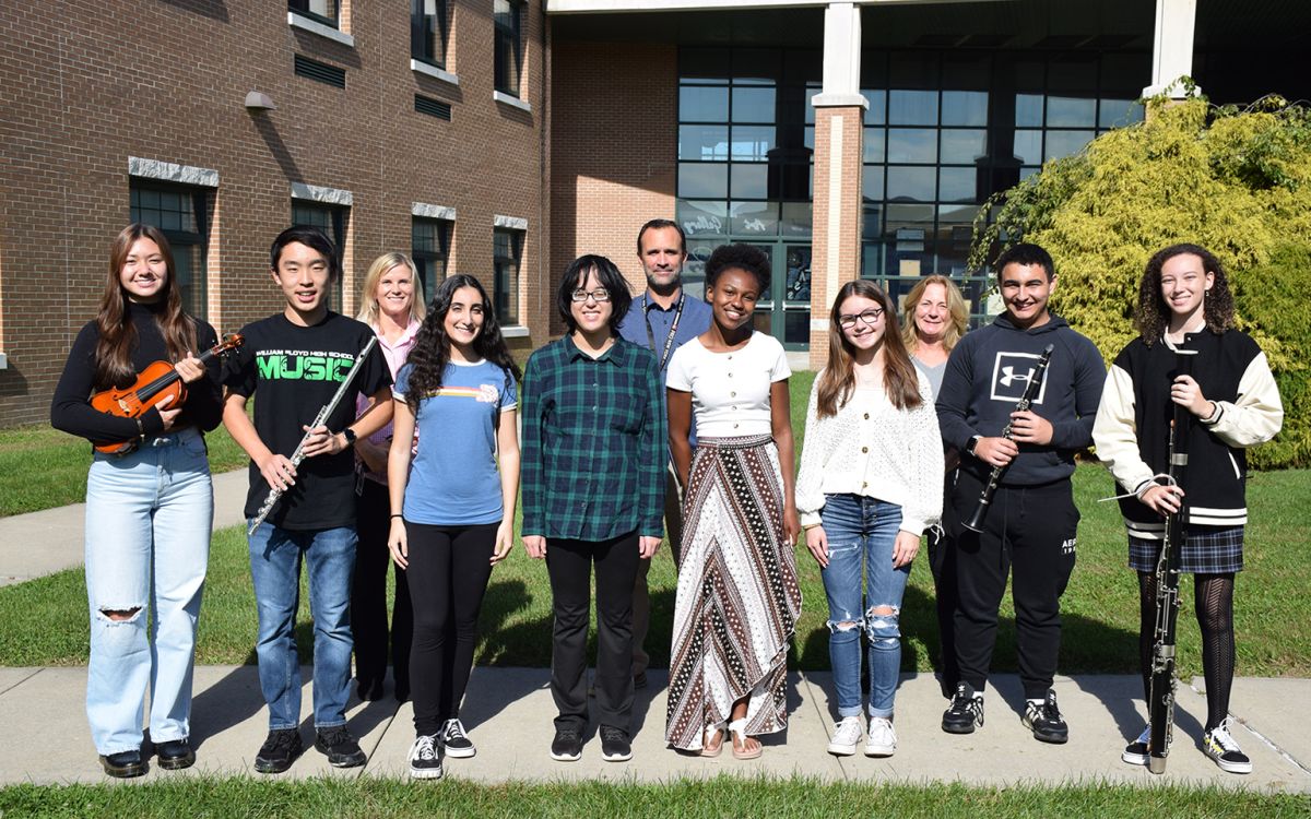 Eight William Floyd High School StudentMusicians Selected for NYSSMA