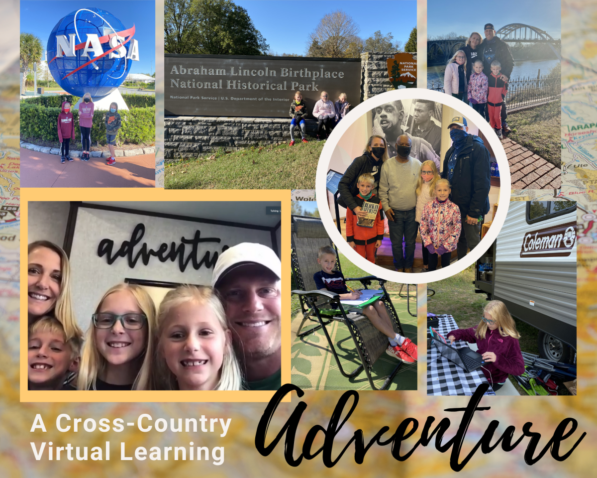Lakota VLO Family Takes Learning Cross Country School News Detail Page