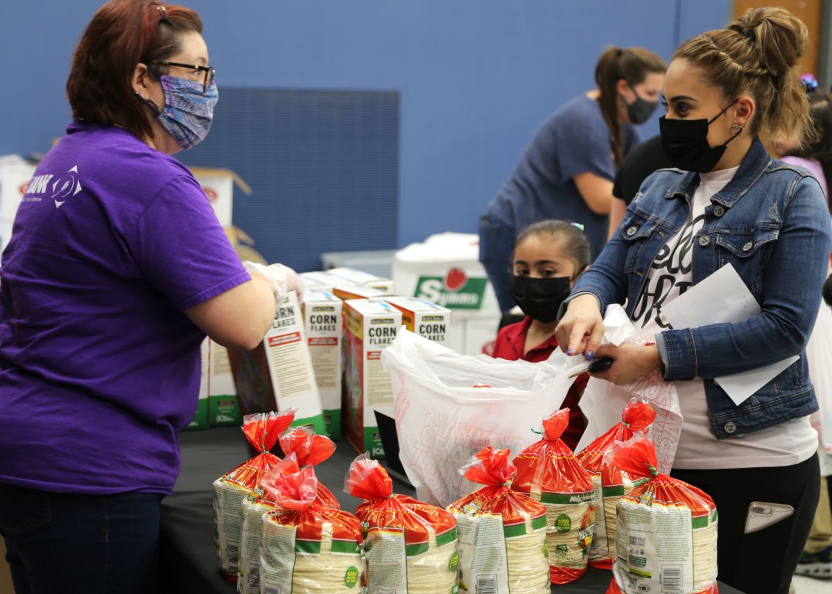 Dolores Huerta Elementary School hosts pop-up food market for students ...