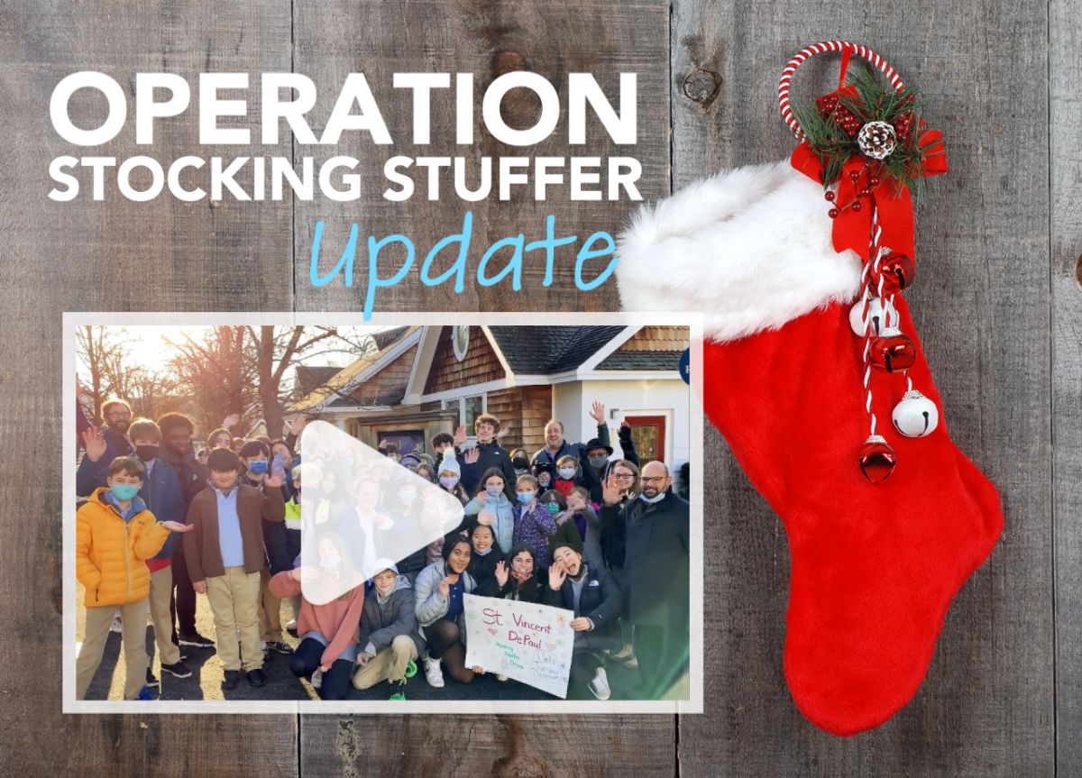 Students Organize "Operation Stocking Stuffer" to Benefit St. Vincent