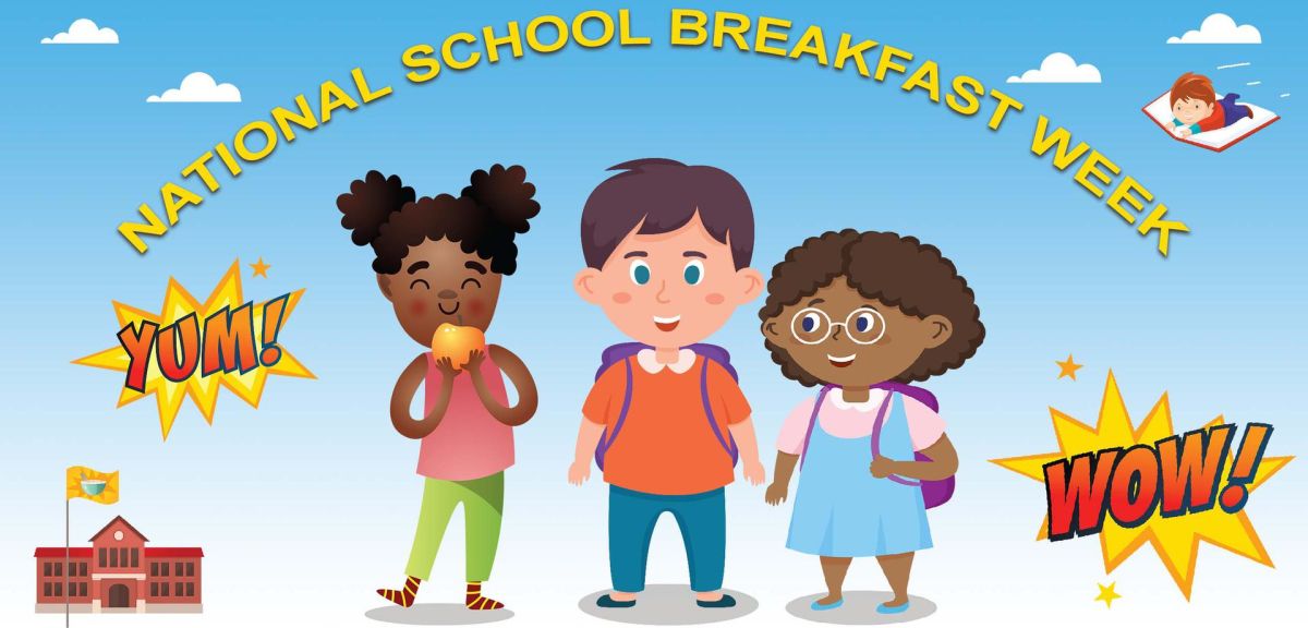 "Take Off with School Breakfast" during National School Breakfast Week