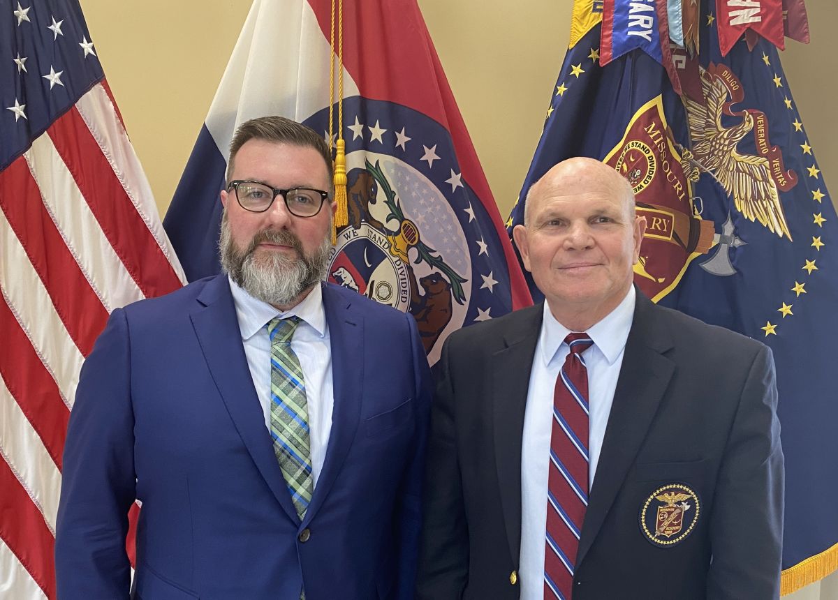 William Woods University President Visits Missouri Military Academy