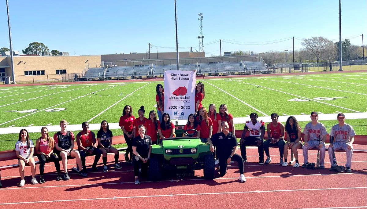 Clear Brook Athletic Trainers Recognized for Safe Sports Award Stream