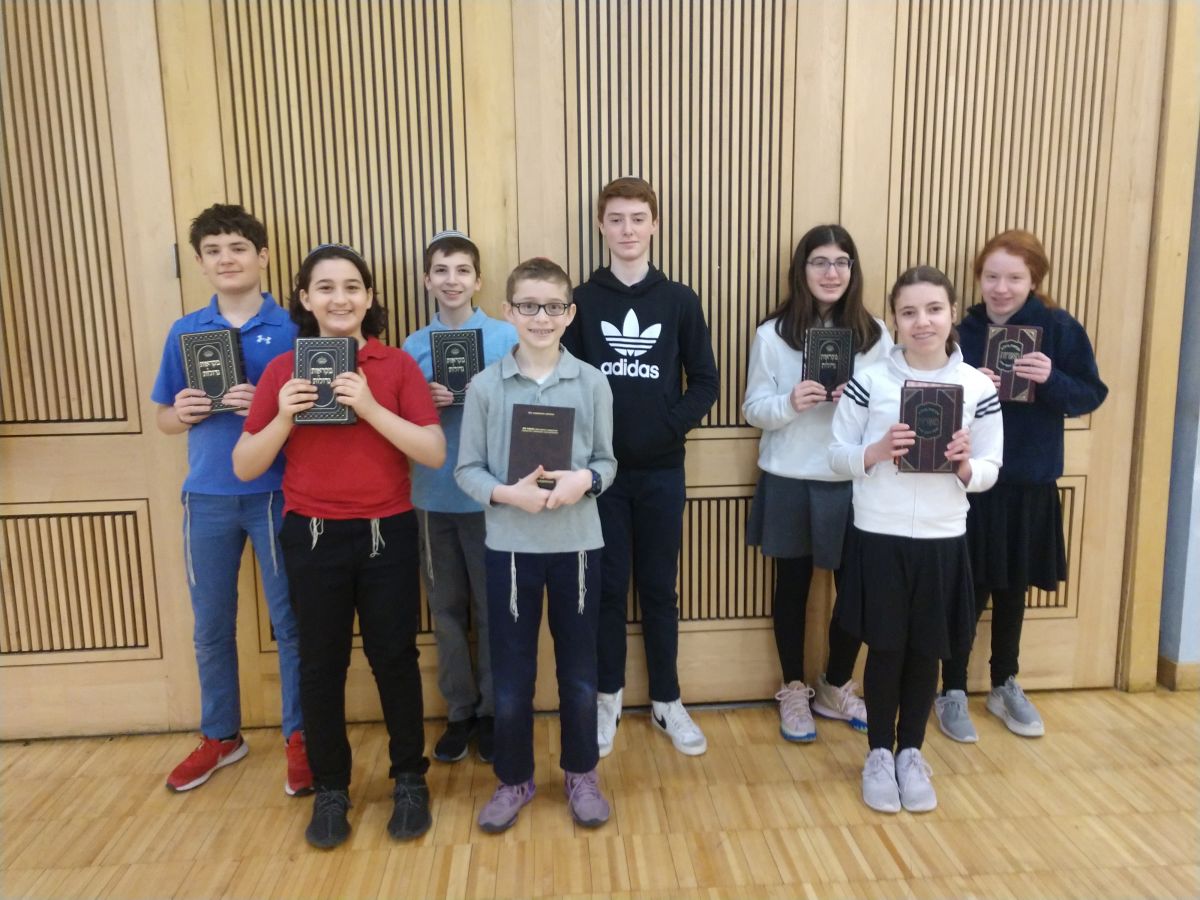 MS Torah Bowl Wins Girls Team Gets Third Place Boys Team Wins First