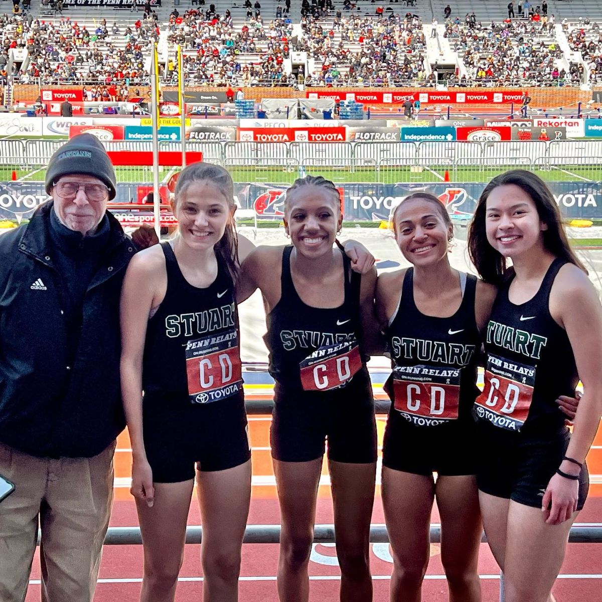 Stuart track team competes at historic Penn Relays News