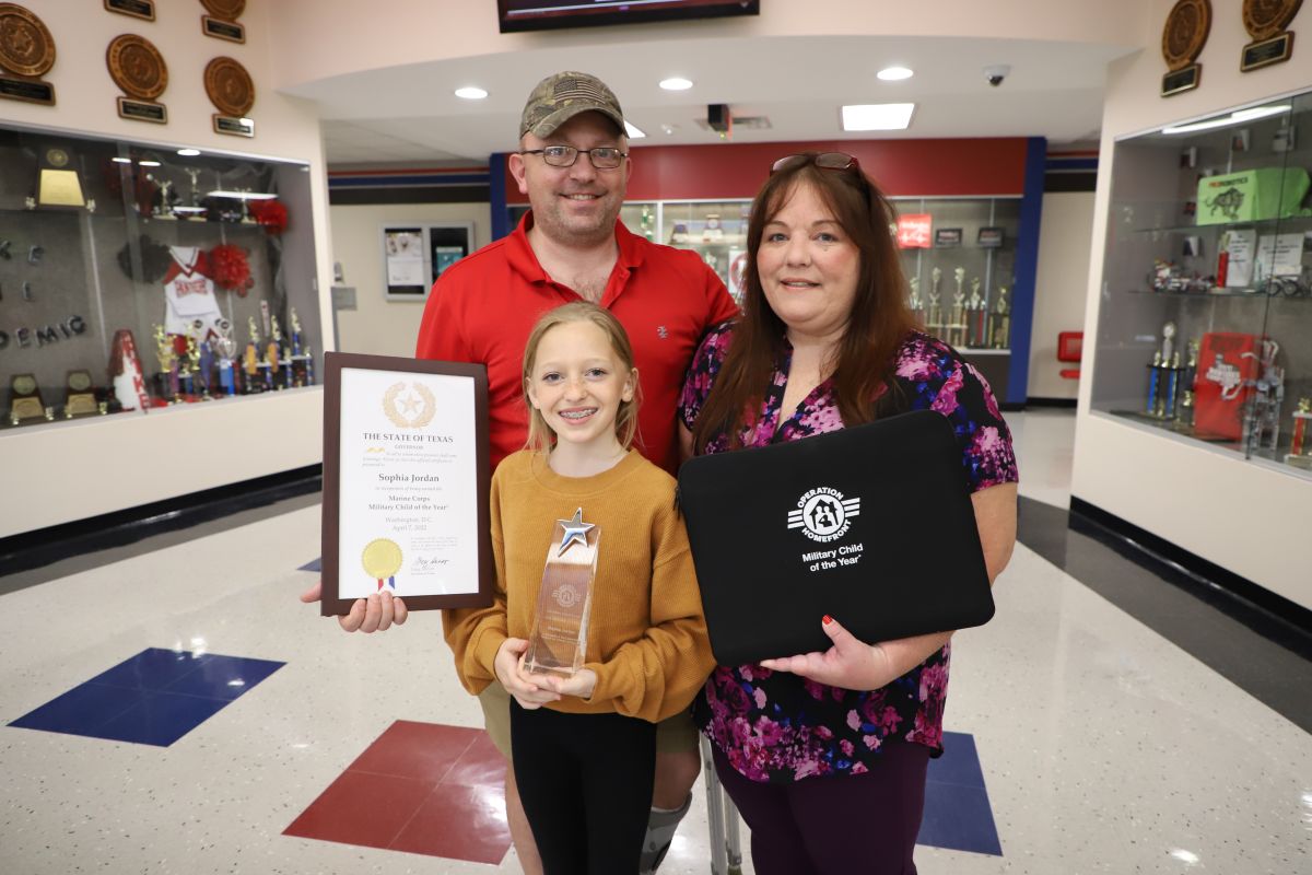 Pike Middle School student named Military Child of the Year | Details ...