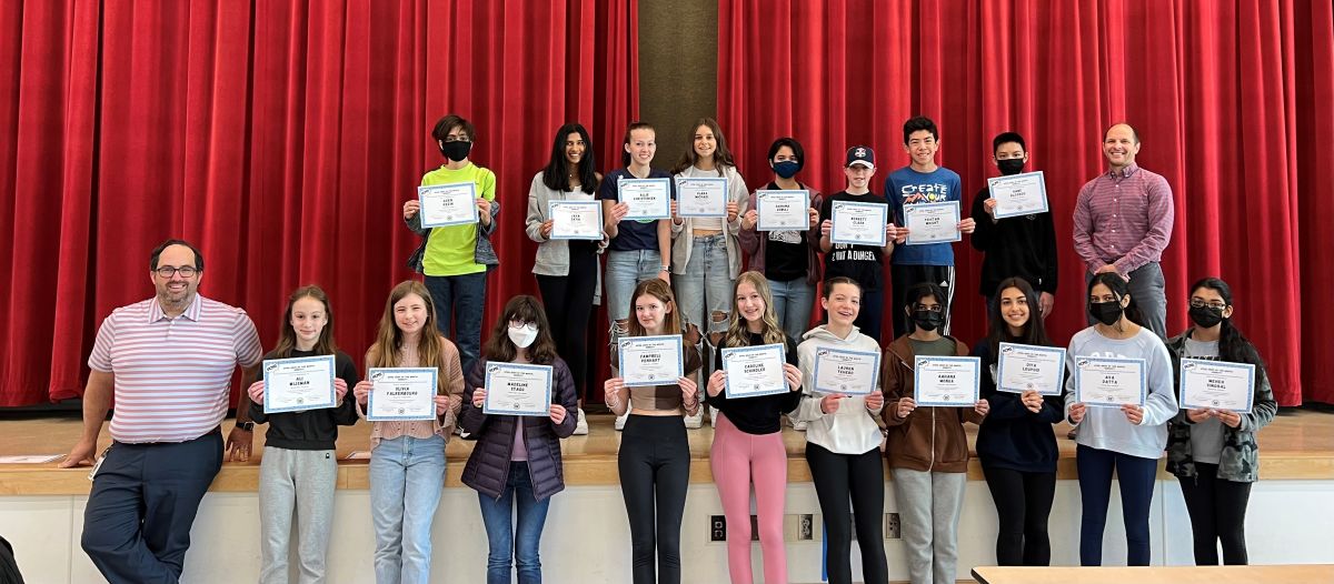 Heroes of the Month - April | News Article - Pacific Cascade Middle School