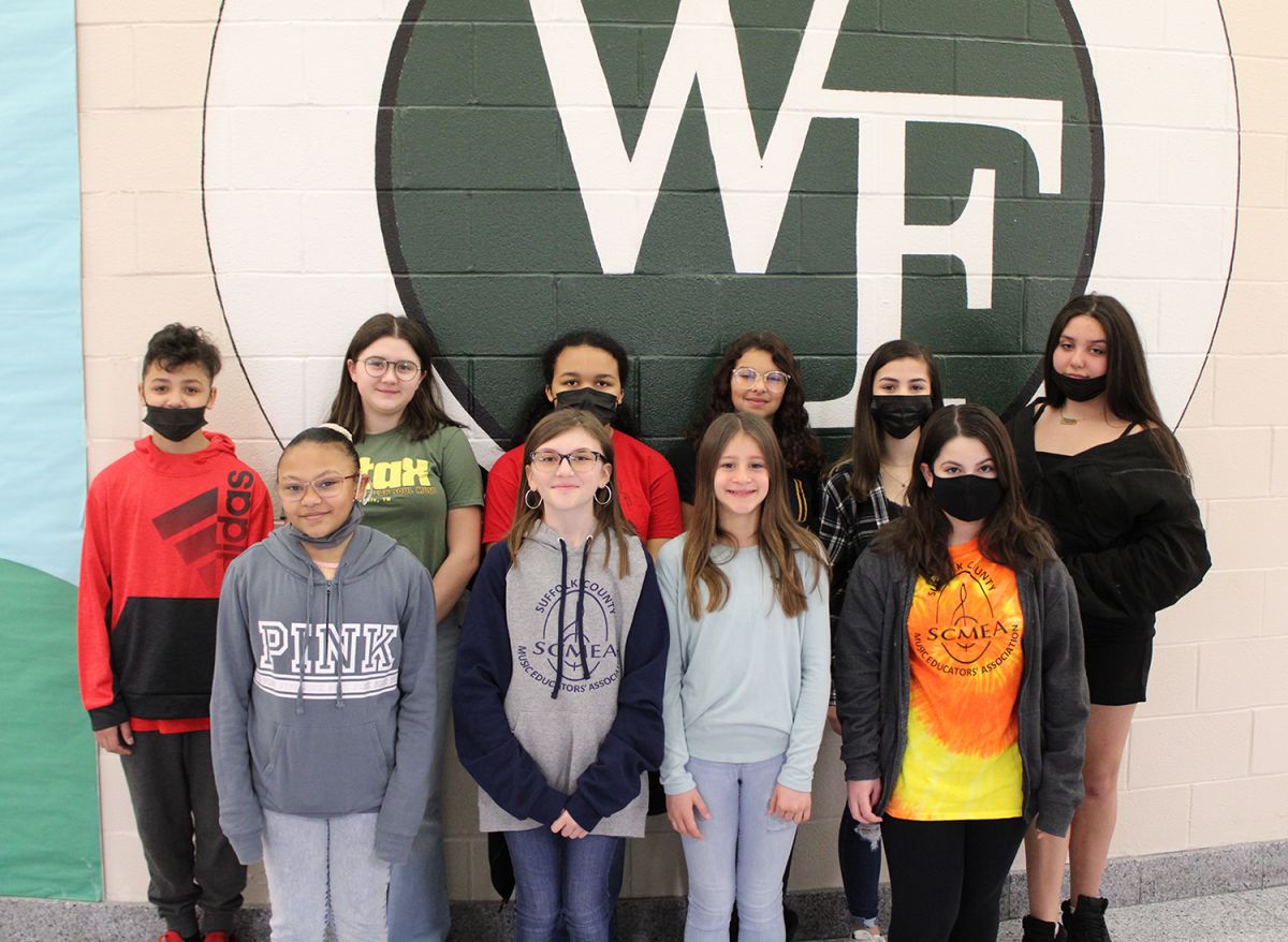 33 William Paca, William Floyd Middle & WFHS Students Selected for
