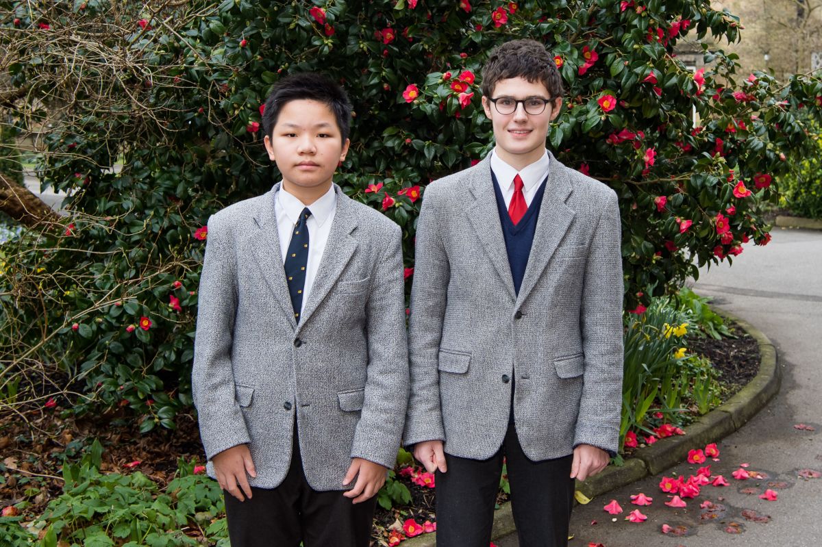 Isaac and alex to represent the uk in the international mathematical 