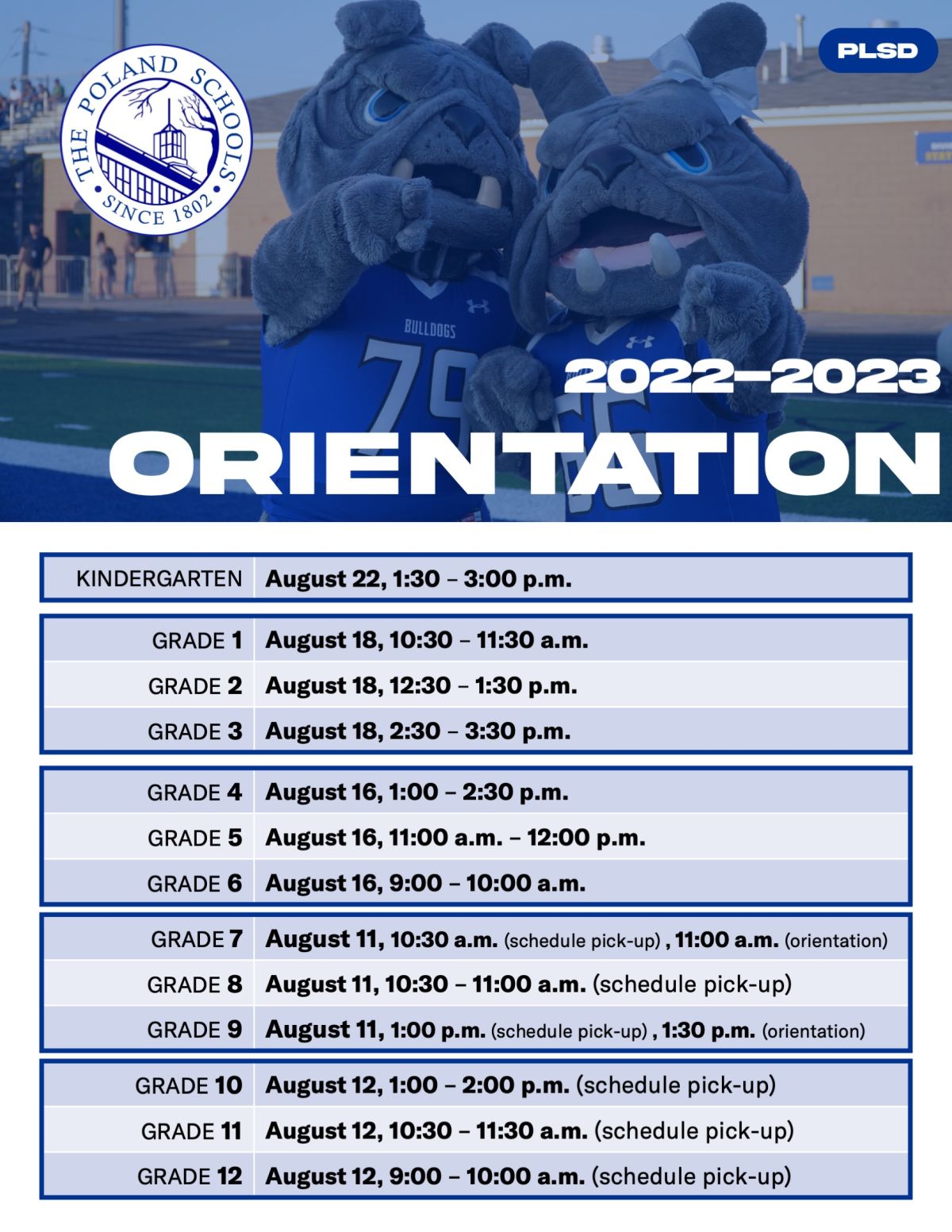 2022 2023 Orientation Dates Post