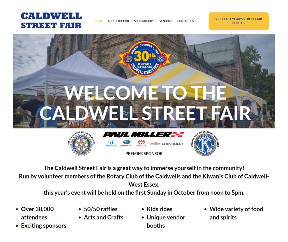 Stop by the MSDA Table at the Caldwell Street Fair on Sunday 10/2