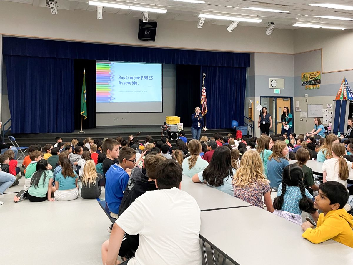 Assemblies Return to Endeavour Elementary School News Article