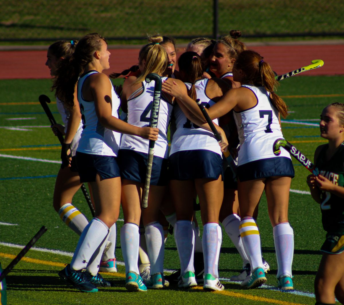 Varsity Field Hockey stays undefeated at 100 Post