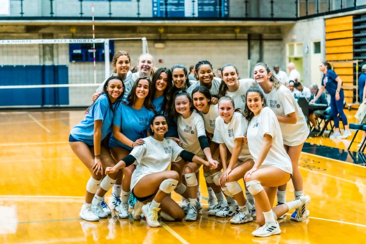 Volleyball to Host Elite Eight After Victory Over Heritage KnightLights