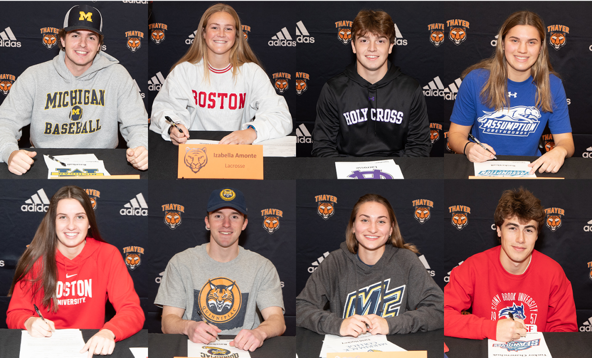 Thayer fetes eight on NLI Signing Day News Details