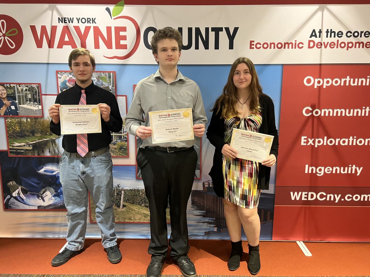 Red Creek Students Take Top 3 Prizes at Wayne County Economic