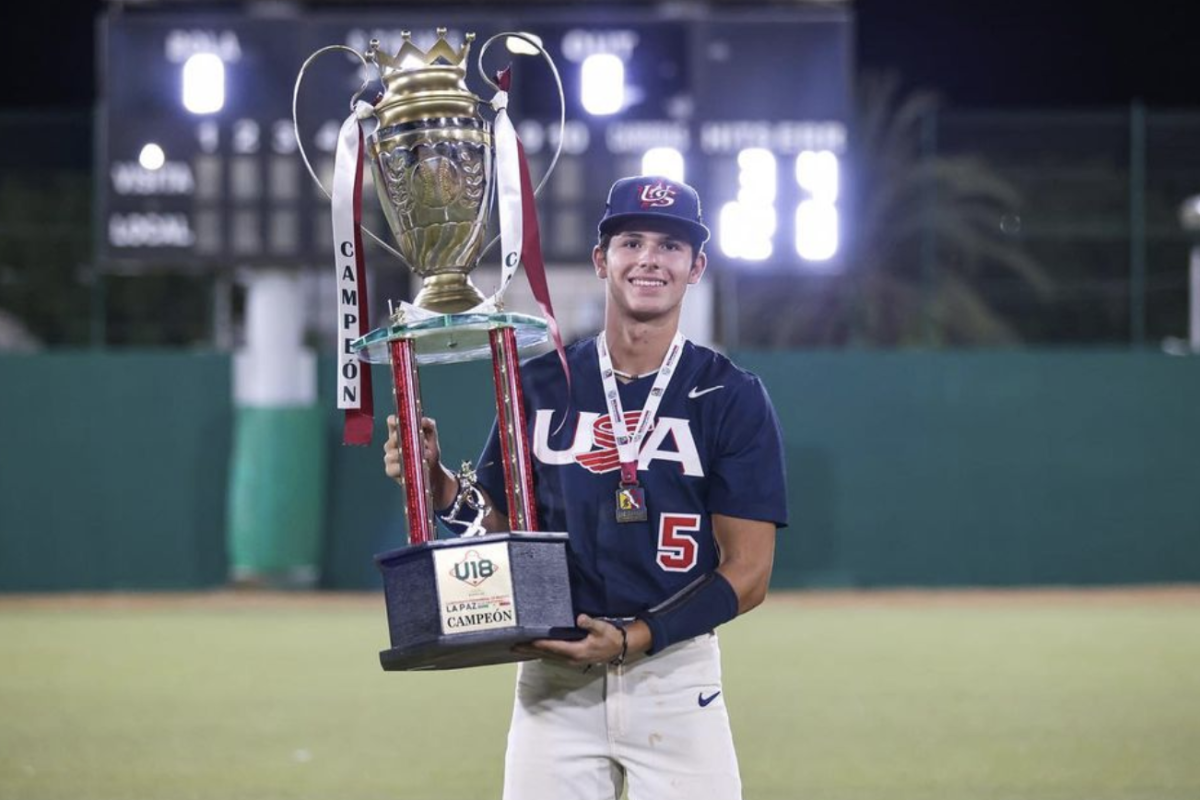 Roman Martin '23 Wins Gold with USA Baseball | News - Servite High School