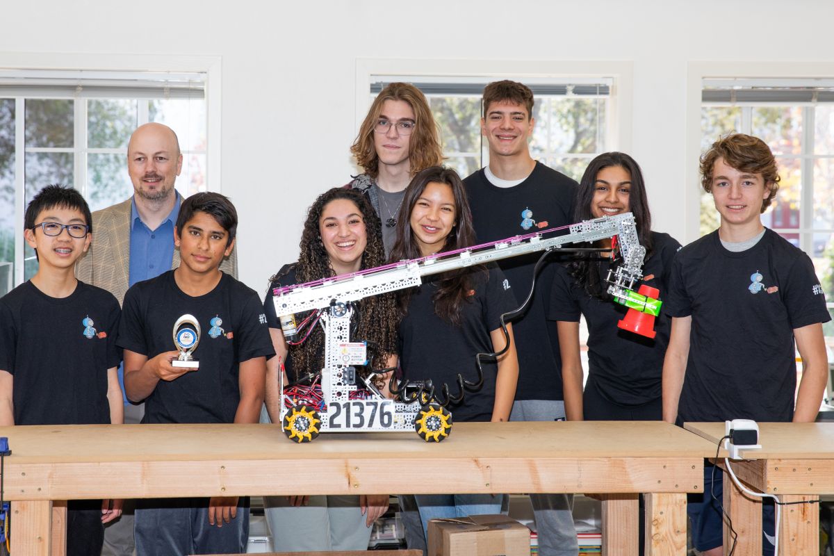 High School Robotics Competes in First Tournament & Wins Award News