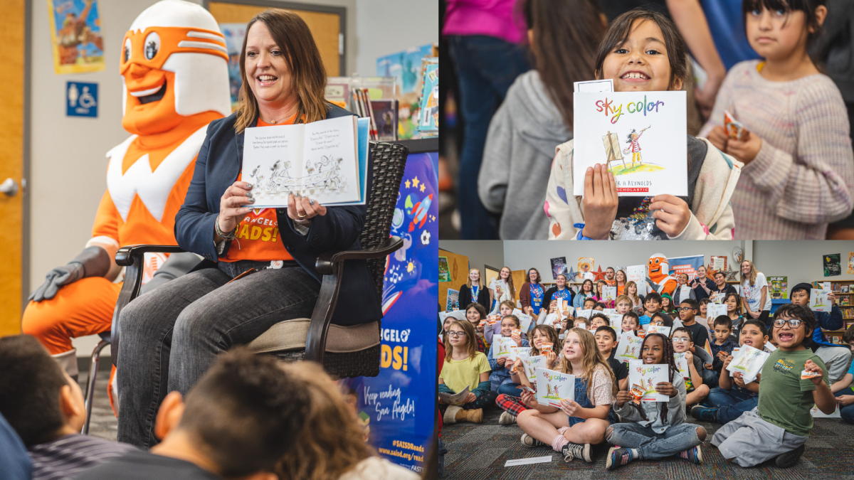 San Angelo Community Celebrated 3rd Annual San Angelo READS Day Led by San Angelo Community Celebrated 3rd Annual San Angelo READS Day Led by