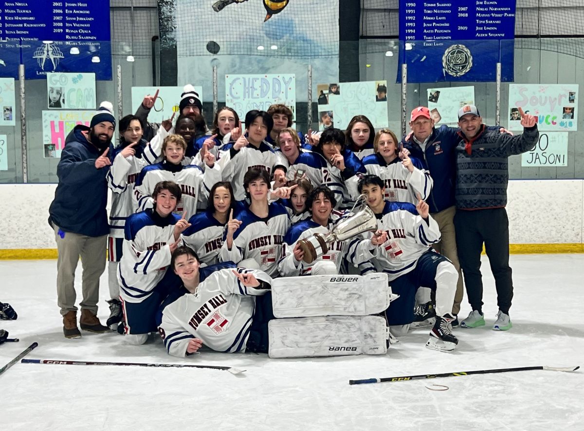 Boys Varsity Hockey Champions in the 47th Annual Upland Boys