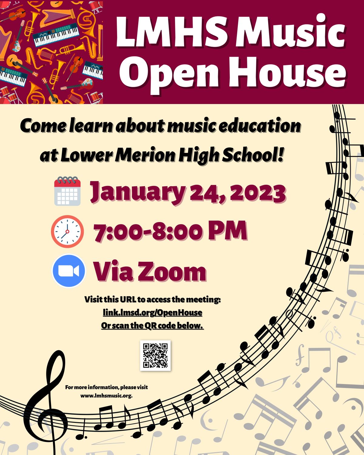 LMHS Music Department Open House Read Article Lower Merion School