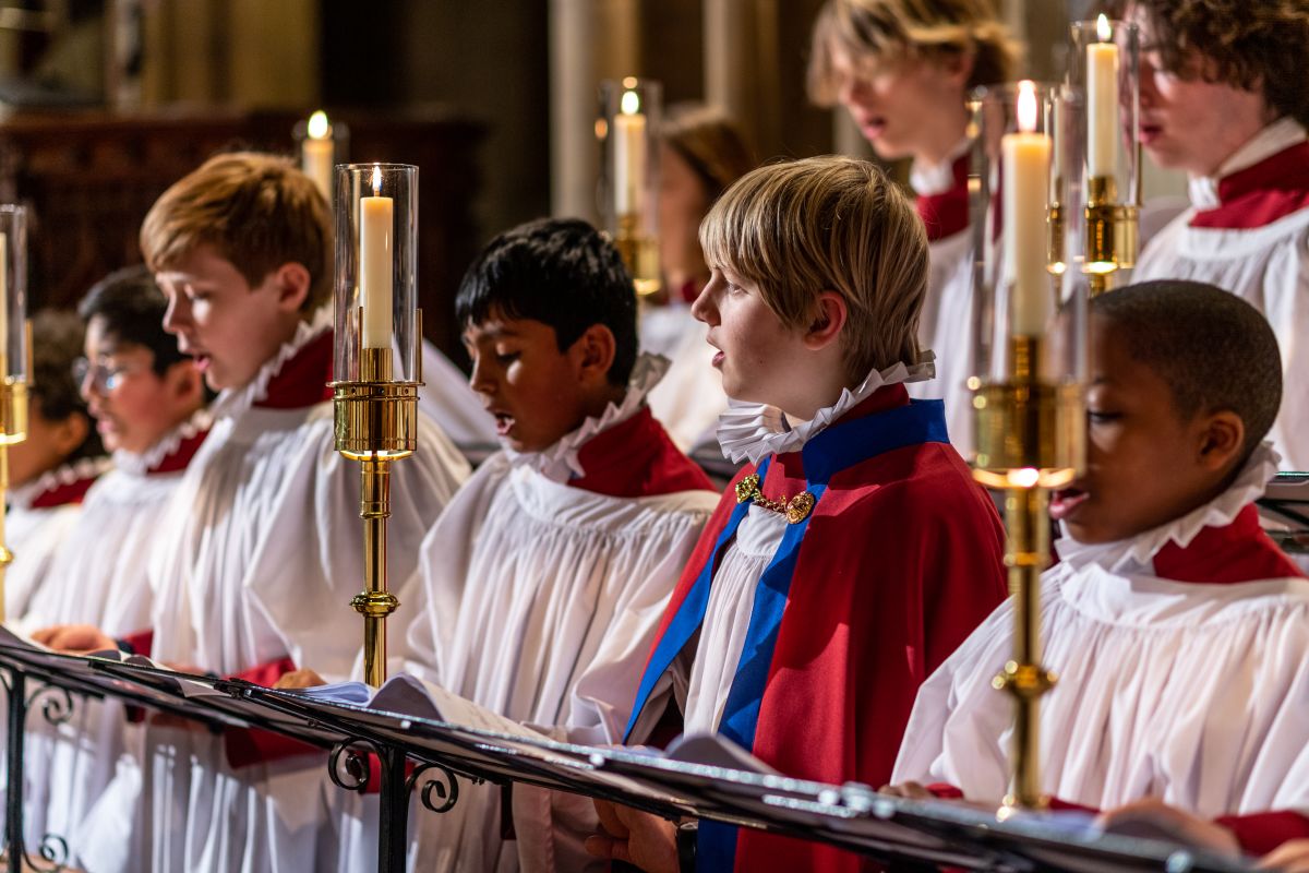Choristers at Whitgift in 2022 News Article