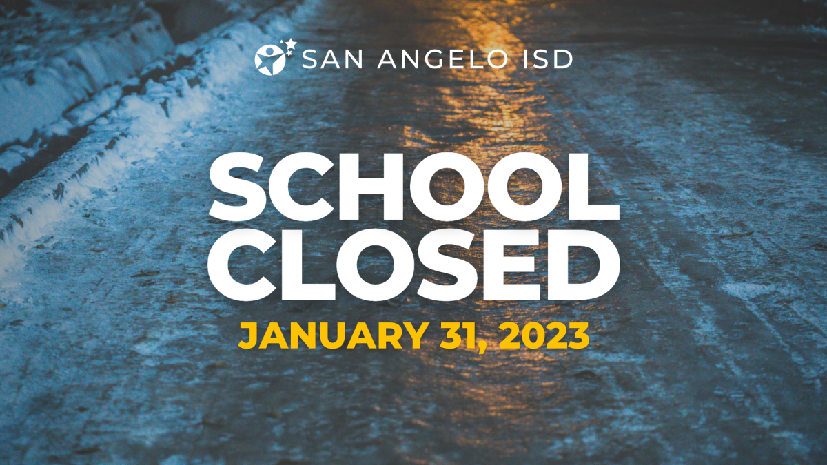 SAISD Schools Closed Tuesday, January 31, 2023 Due to Inclement Weather