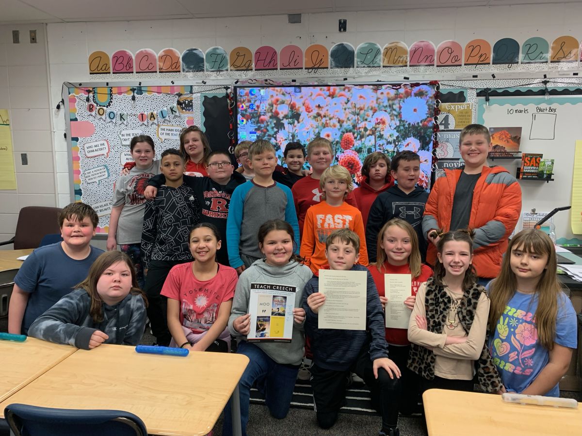 Mrs. Smith's 4th Grade ELA Students Receive Letter from Author Sharon ...