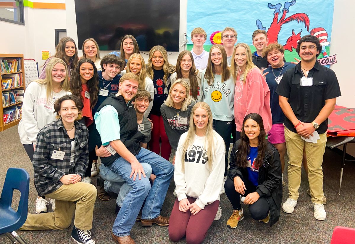 Panther Pals mentoring program connects the district’s oldest and ...
