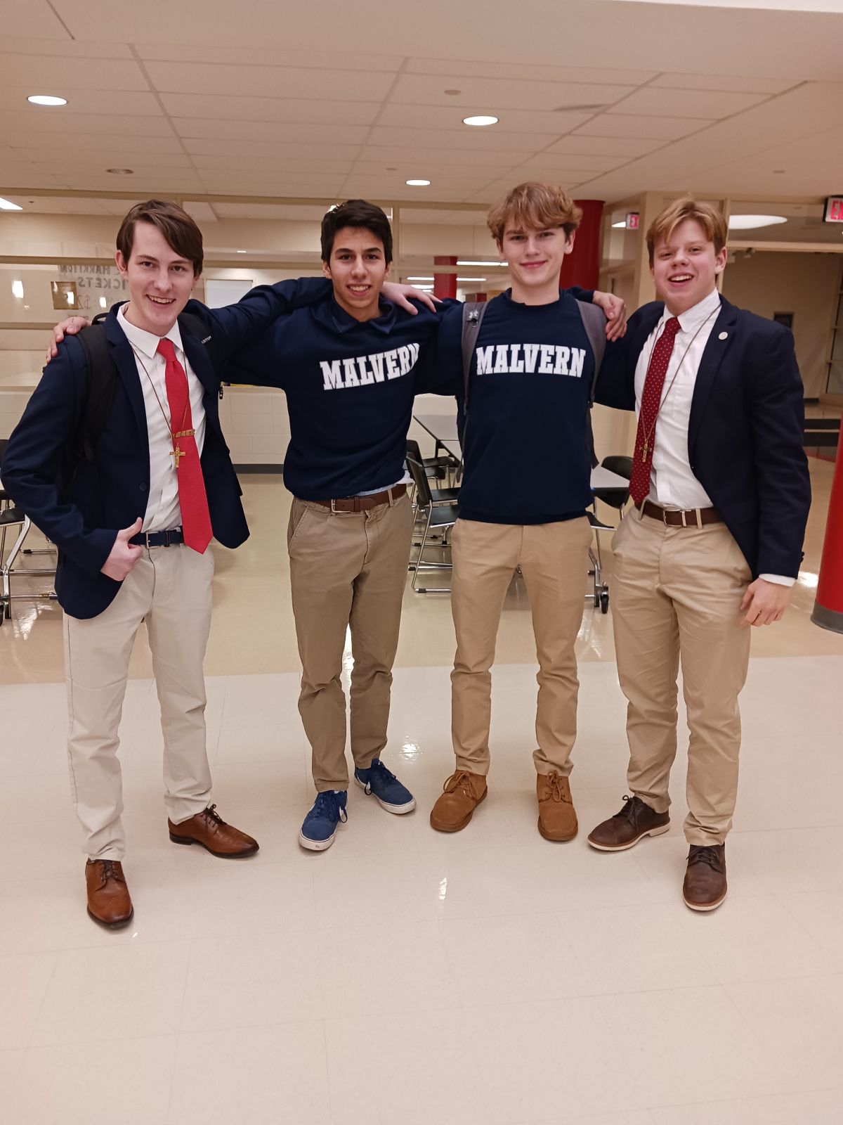 Speech and Debate Compete in the Districts Debate Tournament