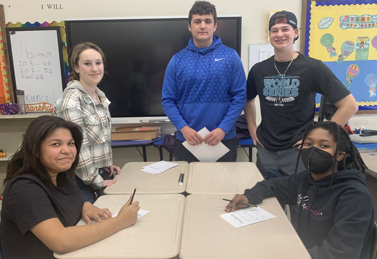 WHS World Language Honor Society & WMS Foreign Language Club work