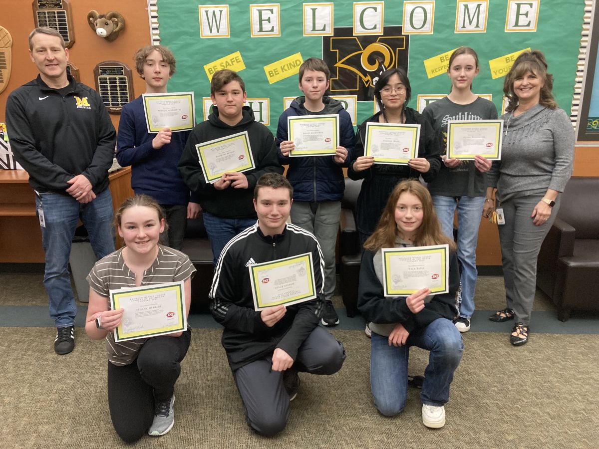 Maywood's January Students of the Month Recognized | News Article - Maywood  Middle School, image size:1200x900