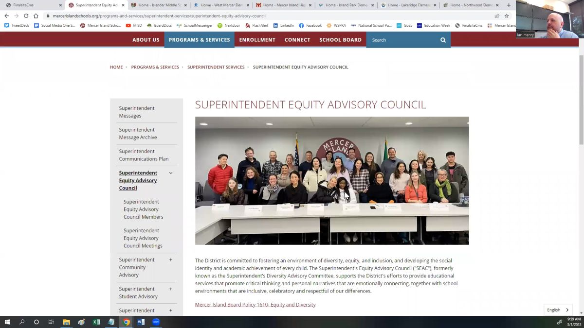 Mercer Island School District Launches New sites News