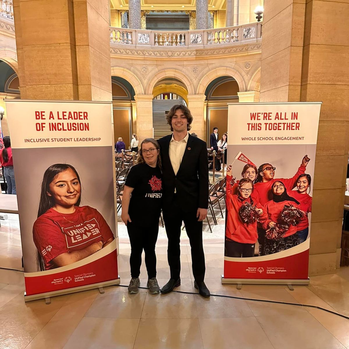 Students promote inclusion at State Capitol District News Detail