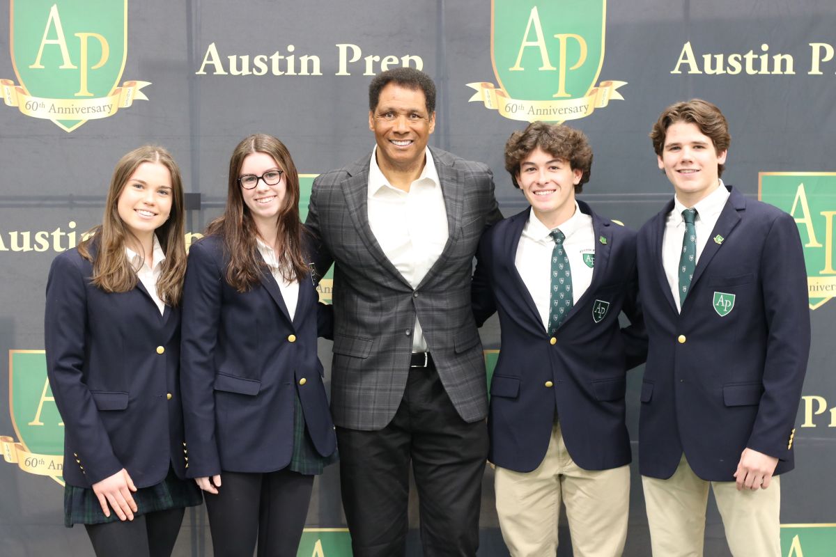 WBZ / CBS Boston's Steve Burton Visits Austin Prep | Post - Austin ...