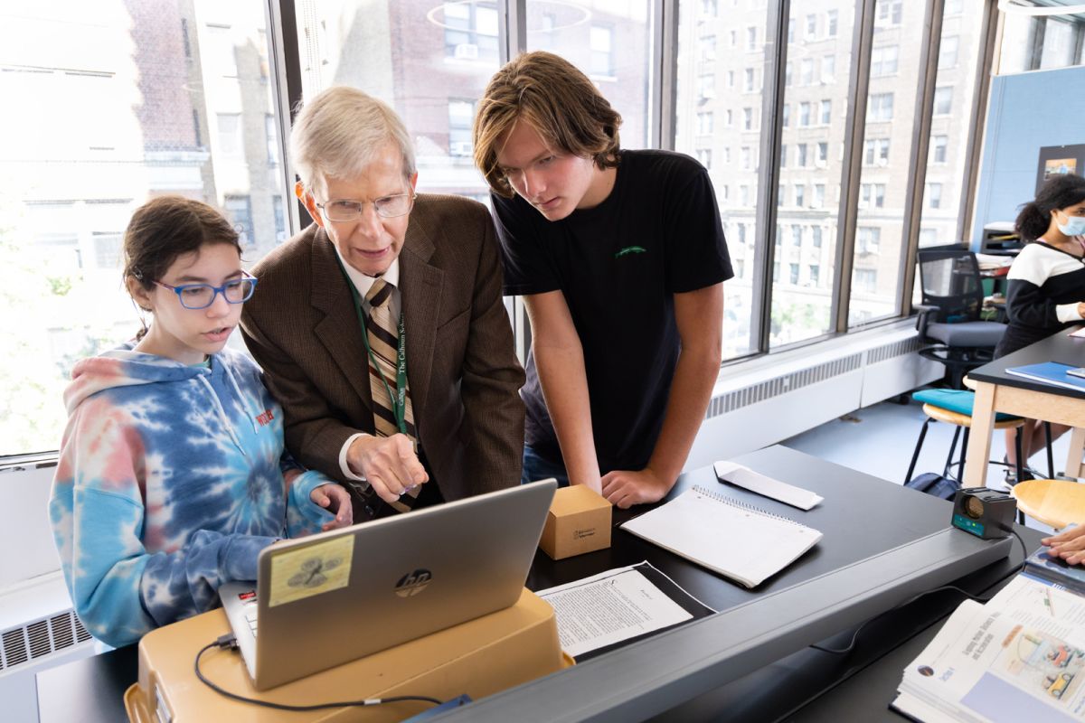 John Roeder Marks 50 Years at Calhoun | [Linked Stories — About Us]