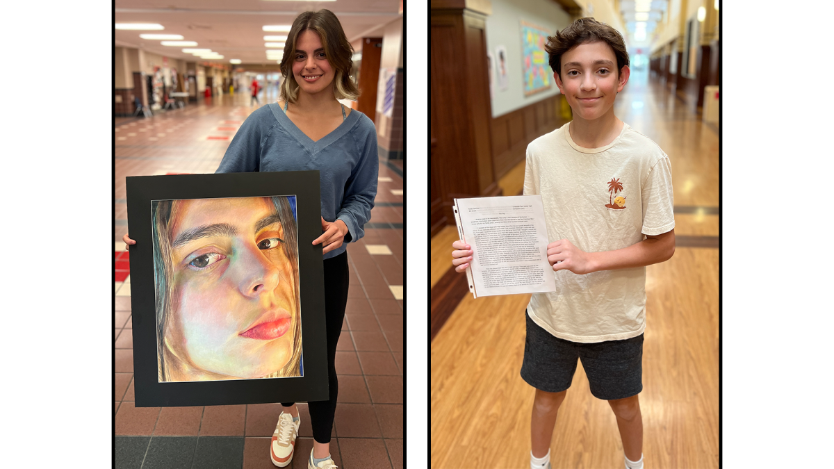 TISD Students Mia Holberg and Brady Sanchez Named National Medalists in