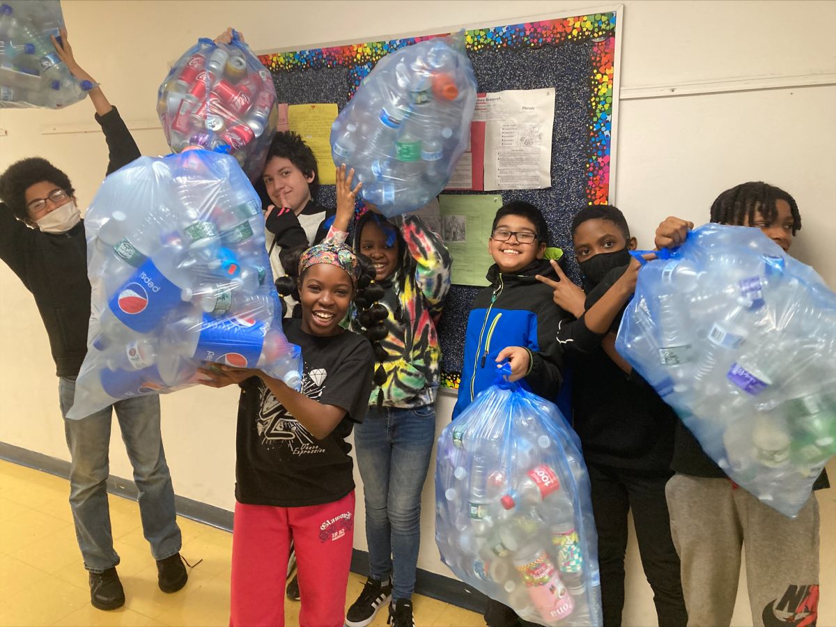 Grimes School scholars hold recycling drive News Details