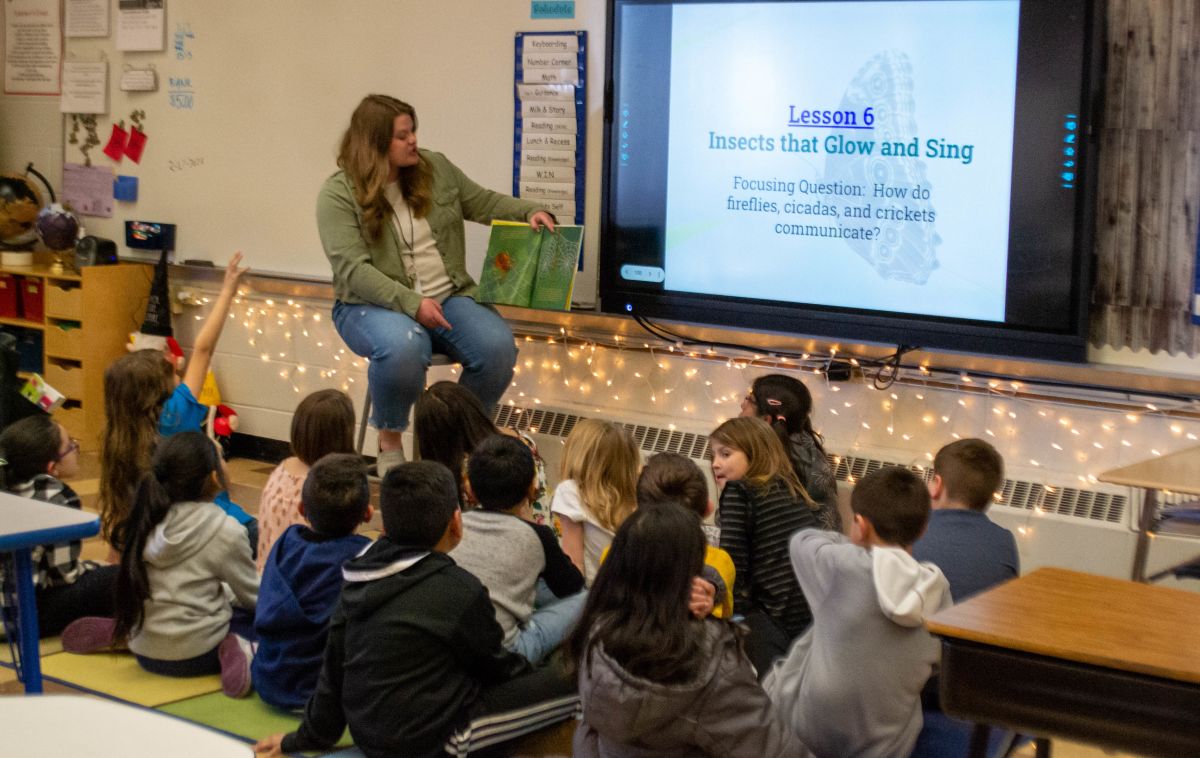 Congratulations to Mackenzie Hutchins, 2nd Grade Teacher and recipient