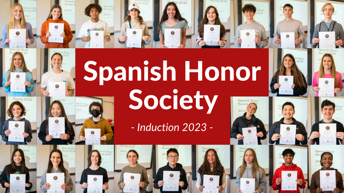 Spanish National Honor Society Inductees For Story Details