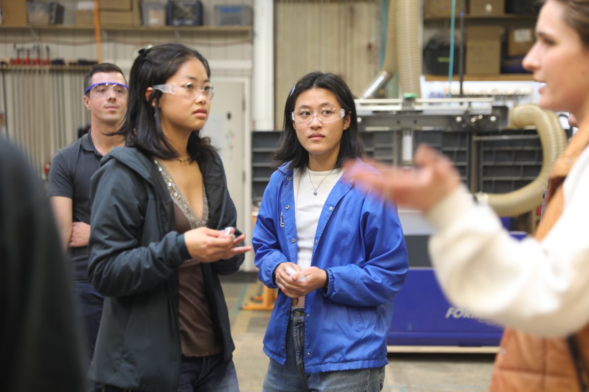 Tech Arts 3D Printing Class Visits Model No. Furniture Fabrication Shop ...