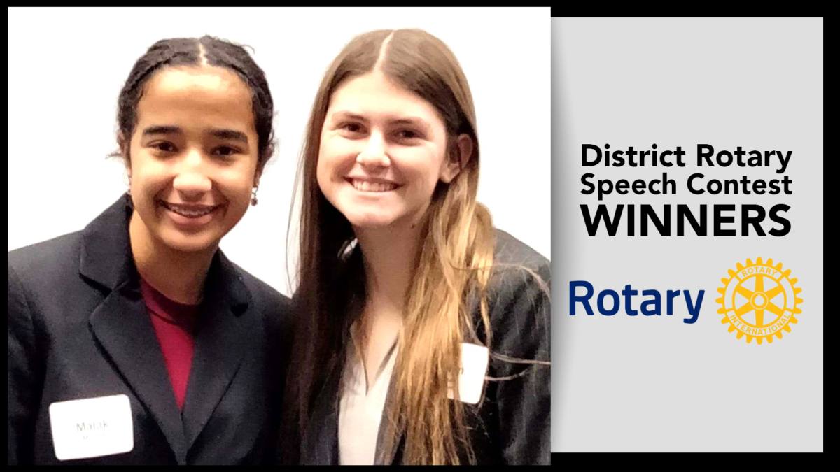 AHS Students Place at Indiana District Rotary Speech Contest