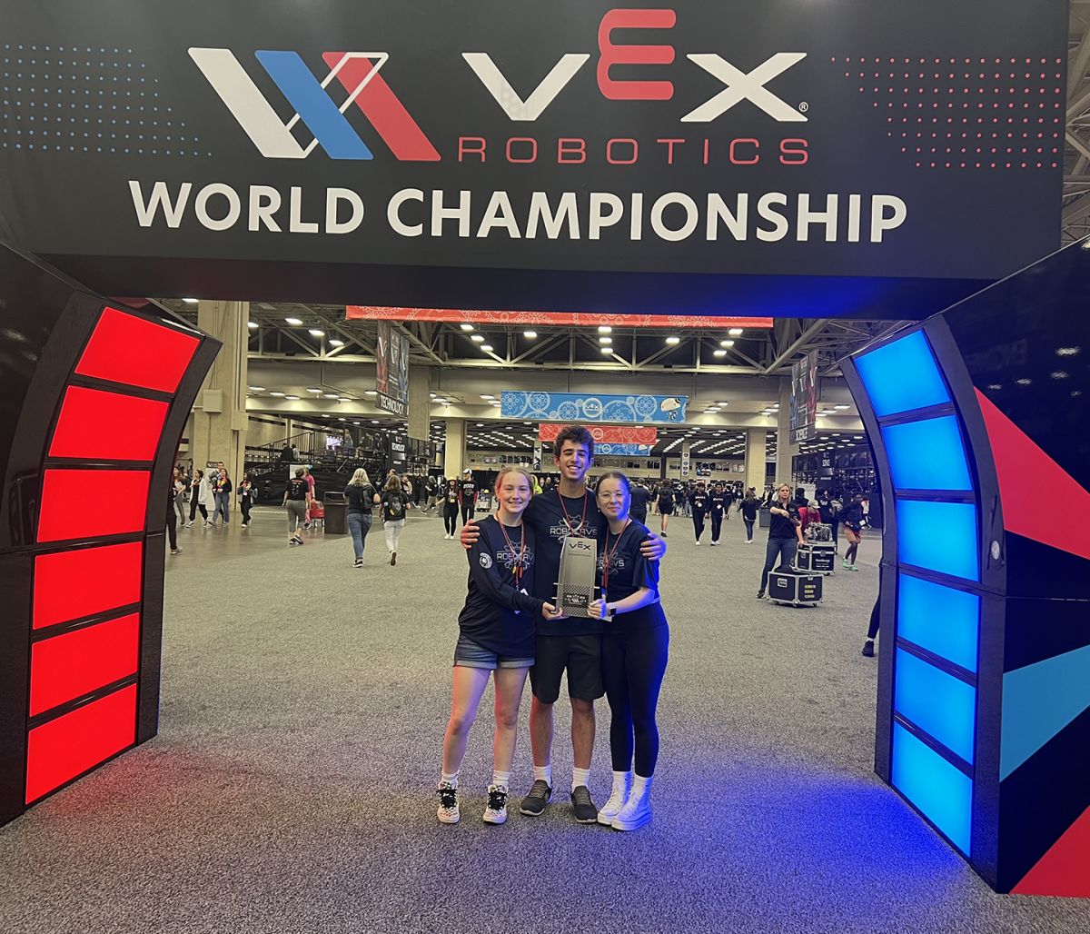 Robotics Wins a Top Award at World Championship Tourney Harvey School