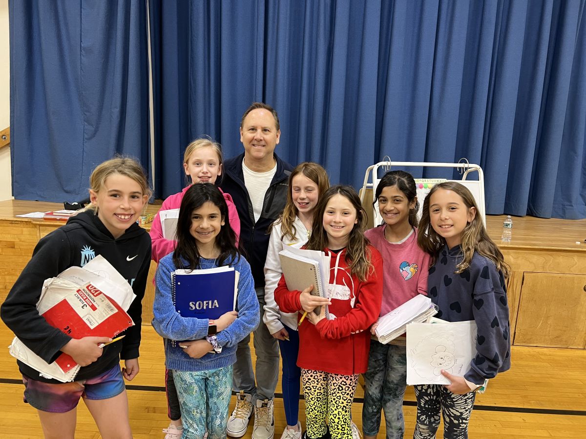 Author/Illustrator Visits Brayton Elementary School News Details