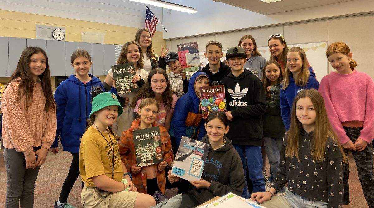 Students take pride in creating and publishing their own quarterly ...