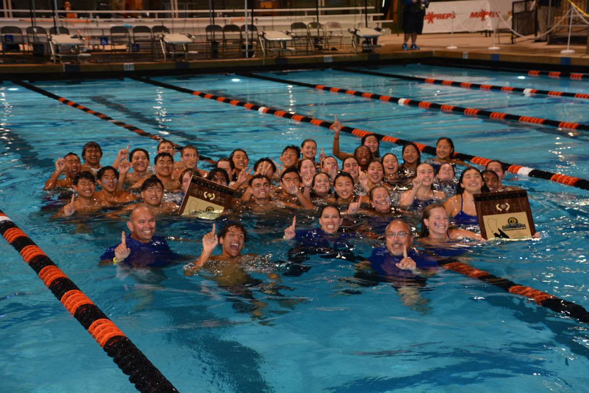 Congratulations to the Boys CIF Division 2 Swim Team Champions