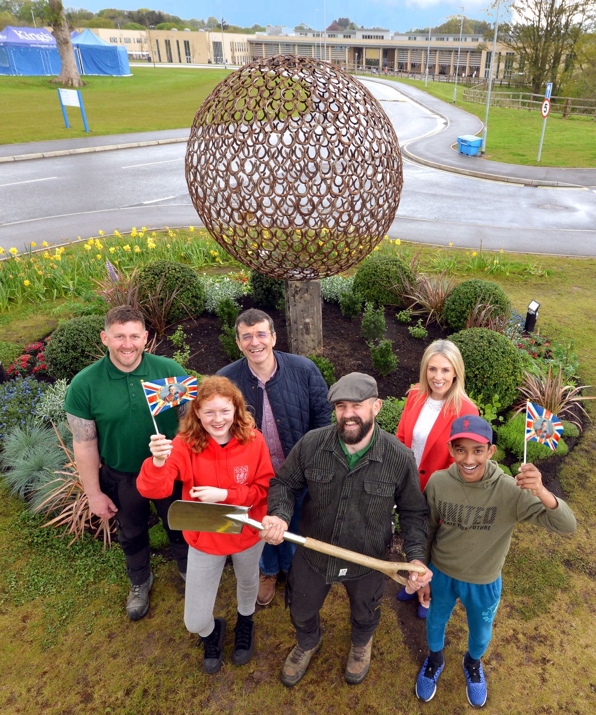King's opens commemorative King Charles III Coronation Garden Post